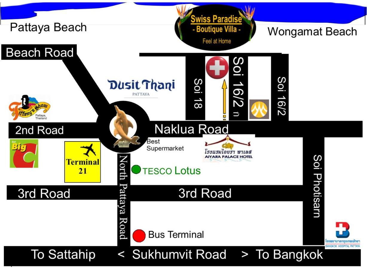 פאטאיה Swiss Paradise Boutique Villa מראה חיצוני תמונה